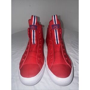 Converse Chuck Taylor All Star High-Top Red Sneakers Unisex Size 7 Basketball